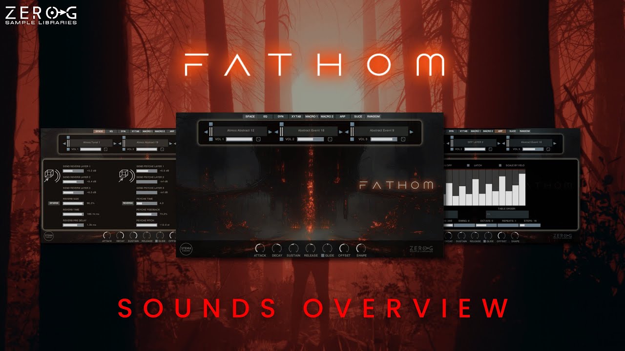Zero-G Fathom - Sounds Overview
