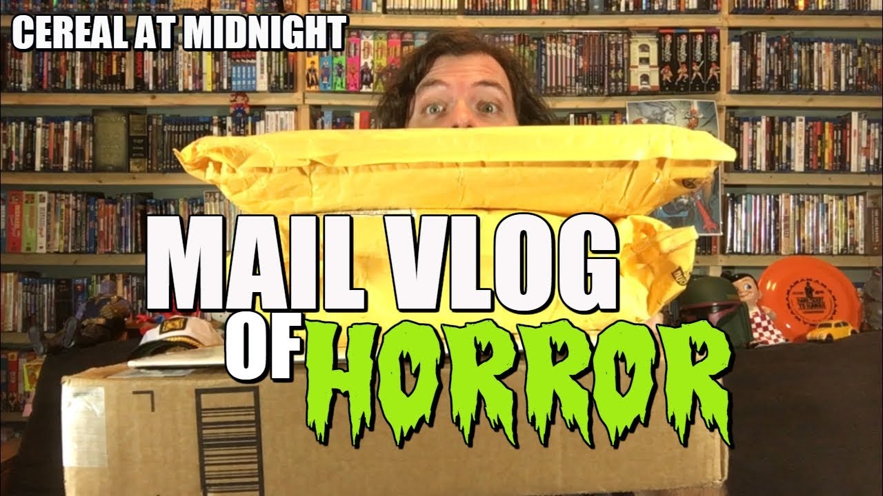 Huge Mail Vlog of Horror! Unboxing Movies, Music, and More From YOU!