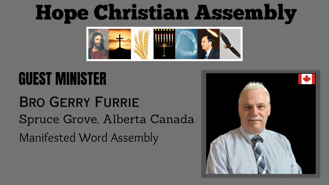 ["The Mirror Of Preeminence"] Bro. Gerry Furrie | Alberta Canada | Wednesday 7th January 2026