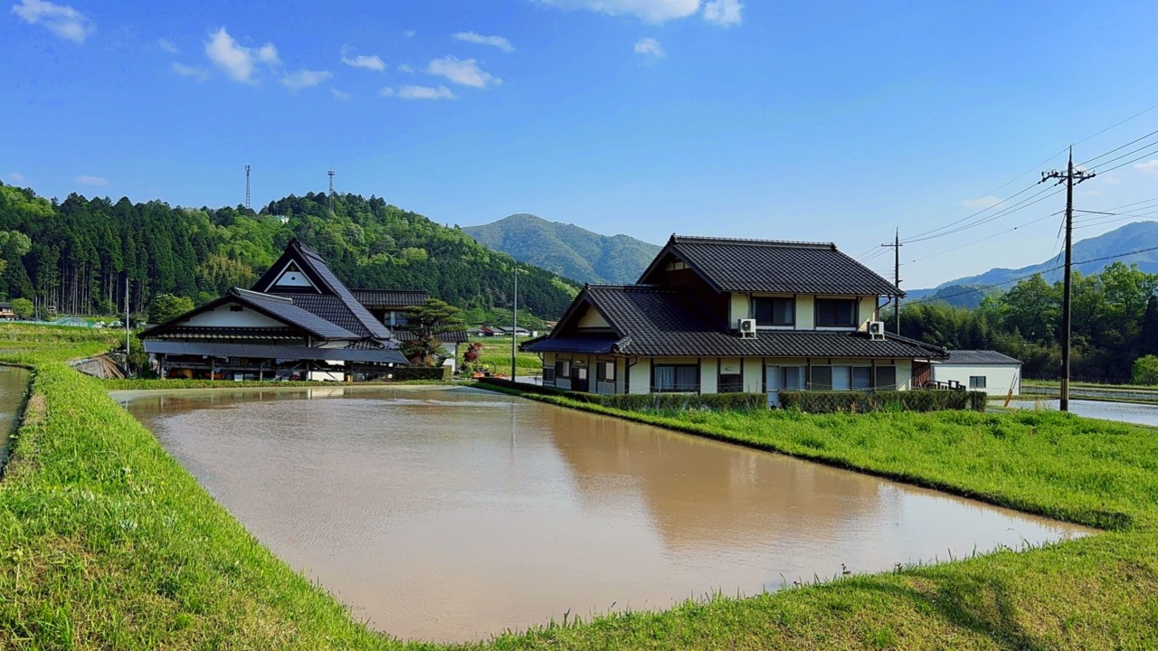 Rural Life in Rural Kyoto, Japan - Walking Tour Beautiful Countryside Village