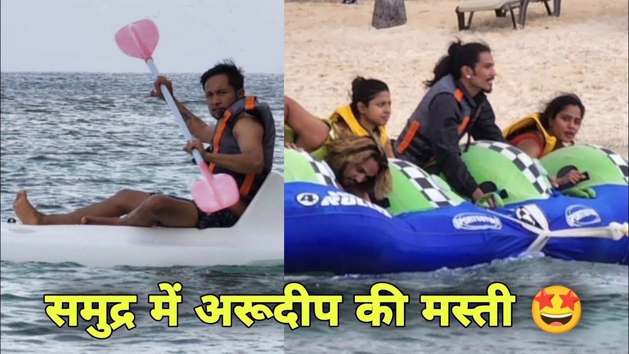 Mauritius Island पर Pawandeep Arunita की मस्ती 🤩| Pawandeep Arunita In Mauritius Beach 😍