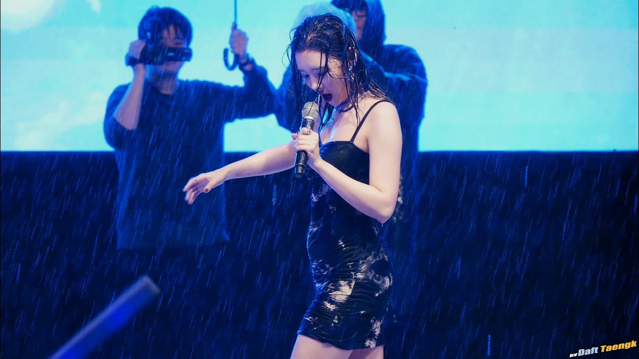 191002 폭우속에서 선미 SUNMI 풀캠 Full Cam 4K 60P 직캠 @중앙대 안성캠 축제 by DaftTaengk