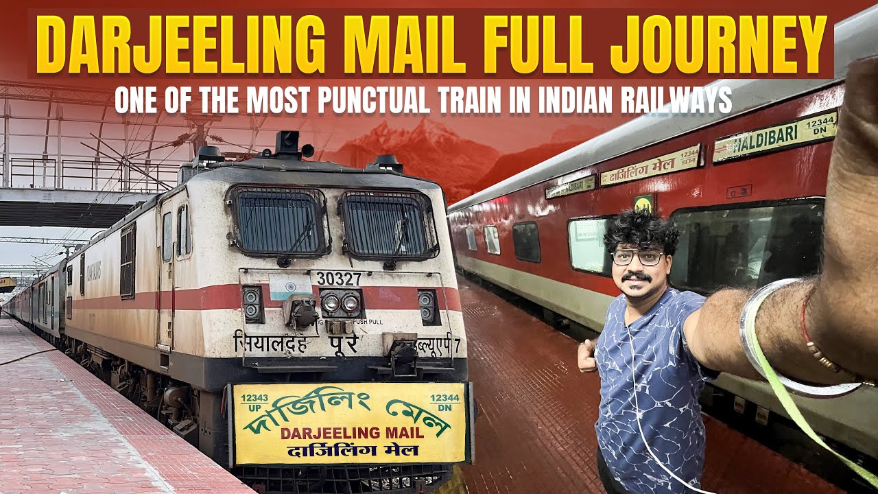 JOURNEY | DARJEELING MAIL | HALDIBARI TO SEALDAH | FULL JOURNEY | HIGH SPEED RUN | INDIAN RAILWAYS
