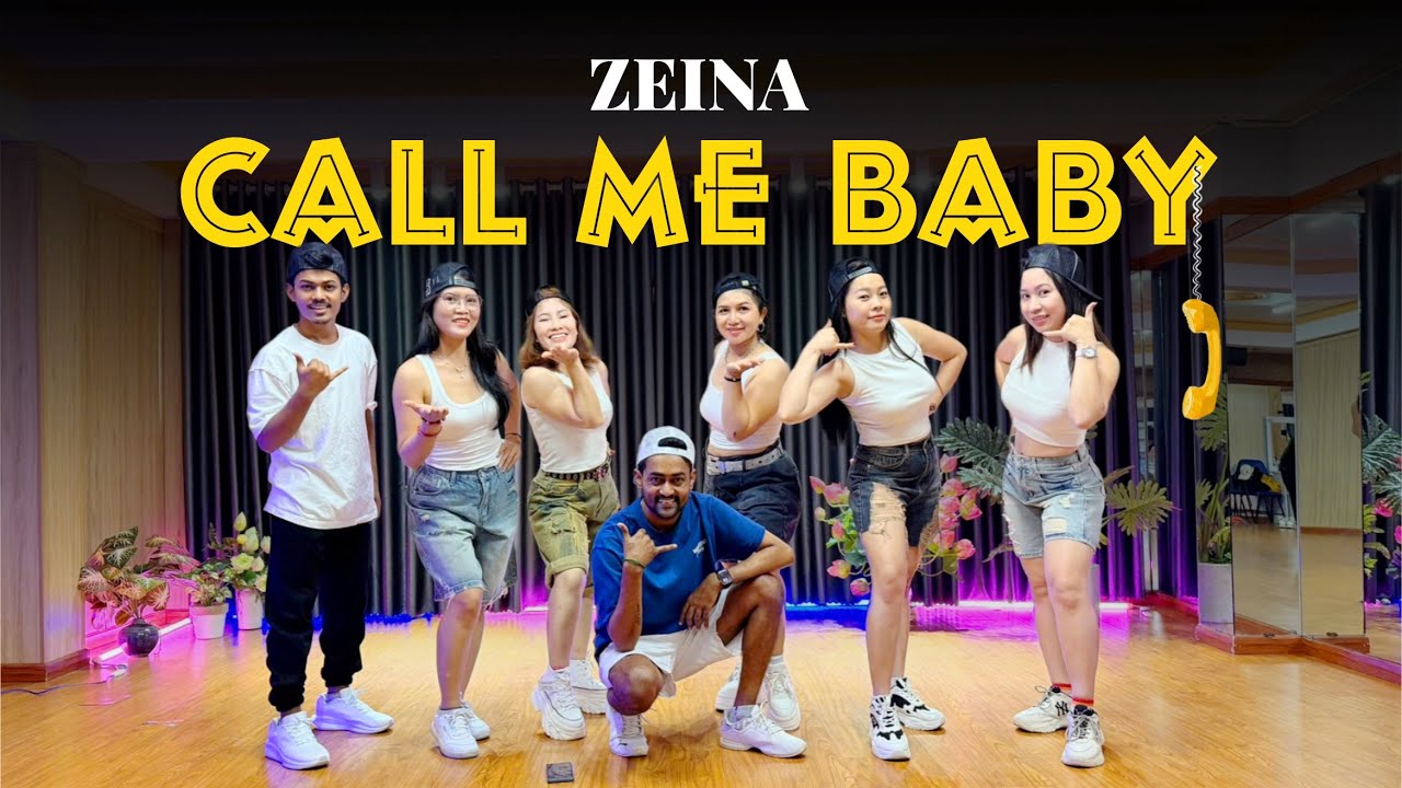CALL ME BABY | ZEINA - ZUMBA DANCE COVER #zumba #dancefitnessfun #dancefit 