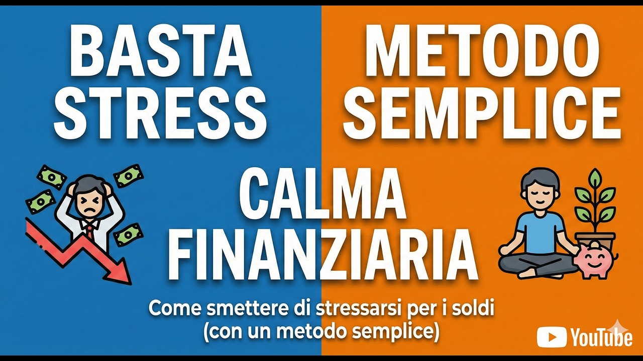 Calma finanziaria: come smettere di stressarsi per i soldi (con un metodo semplice)