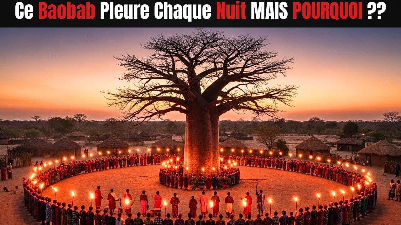 Ce Baobab Pleure Chaque Nuit    Son Secret Va Vous Laissé sans voix.