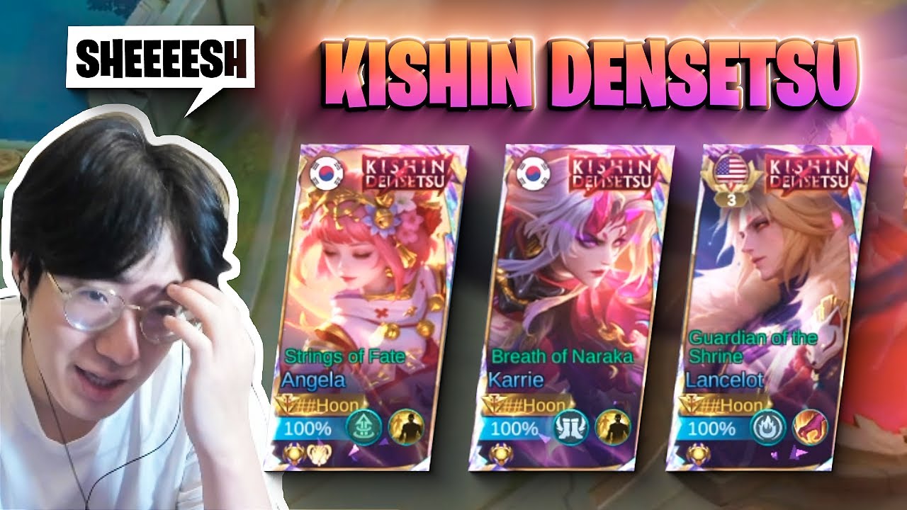 ВСЕ скины KISHIN DENSETSU Игровой процесс | Mobile Legends