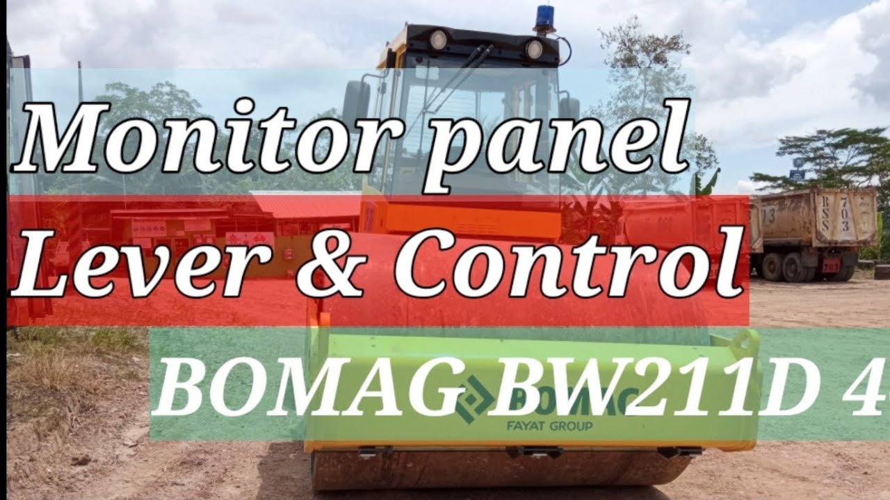 BOMAG BW 211 D 40 MONITOR PANEL