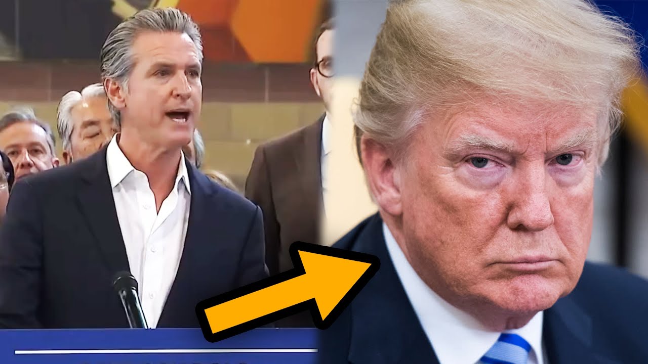 Ньюсом сбрасывает БОМБУ на MAGA, но Трамп не может этого вынести