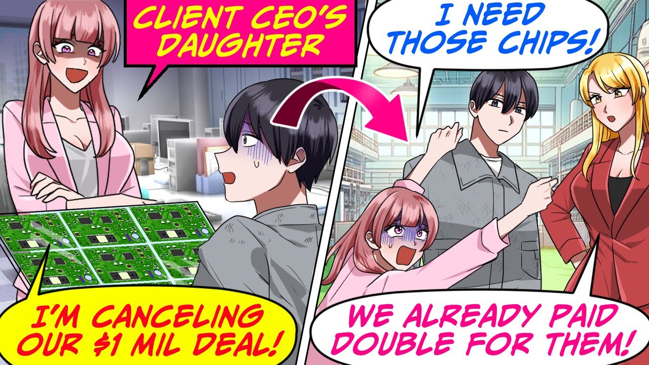 This Client CEO's Daughter Suddenly Dumped Our Contract, So I…[RomCom Manga Dub]