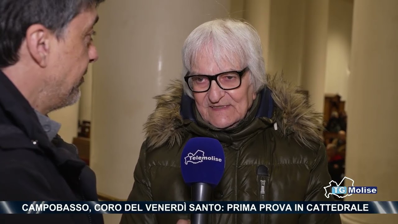 Campobasso, coro del Venerdì Santo: prima prova in cattedrale