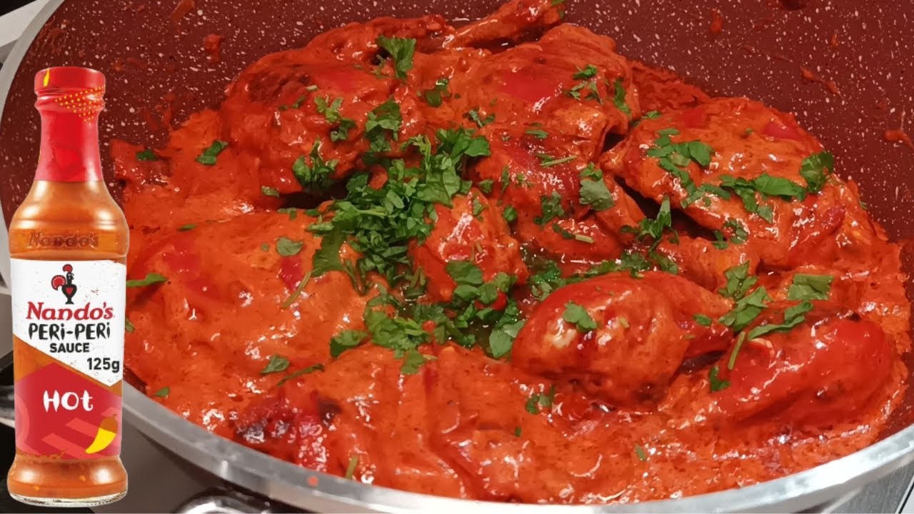 Creamy Cheesy Nando's Chicken Curry Recipe | Easy & Delicious !
