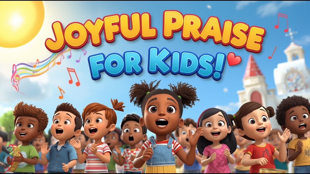Joyful Praise Bible songs for Kids 🎵 | Sunday School Songs Collection | Christian Kids Music