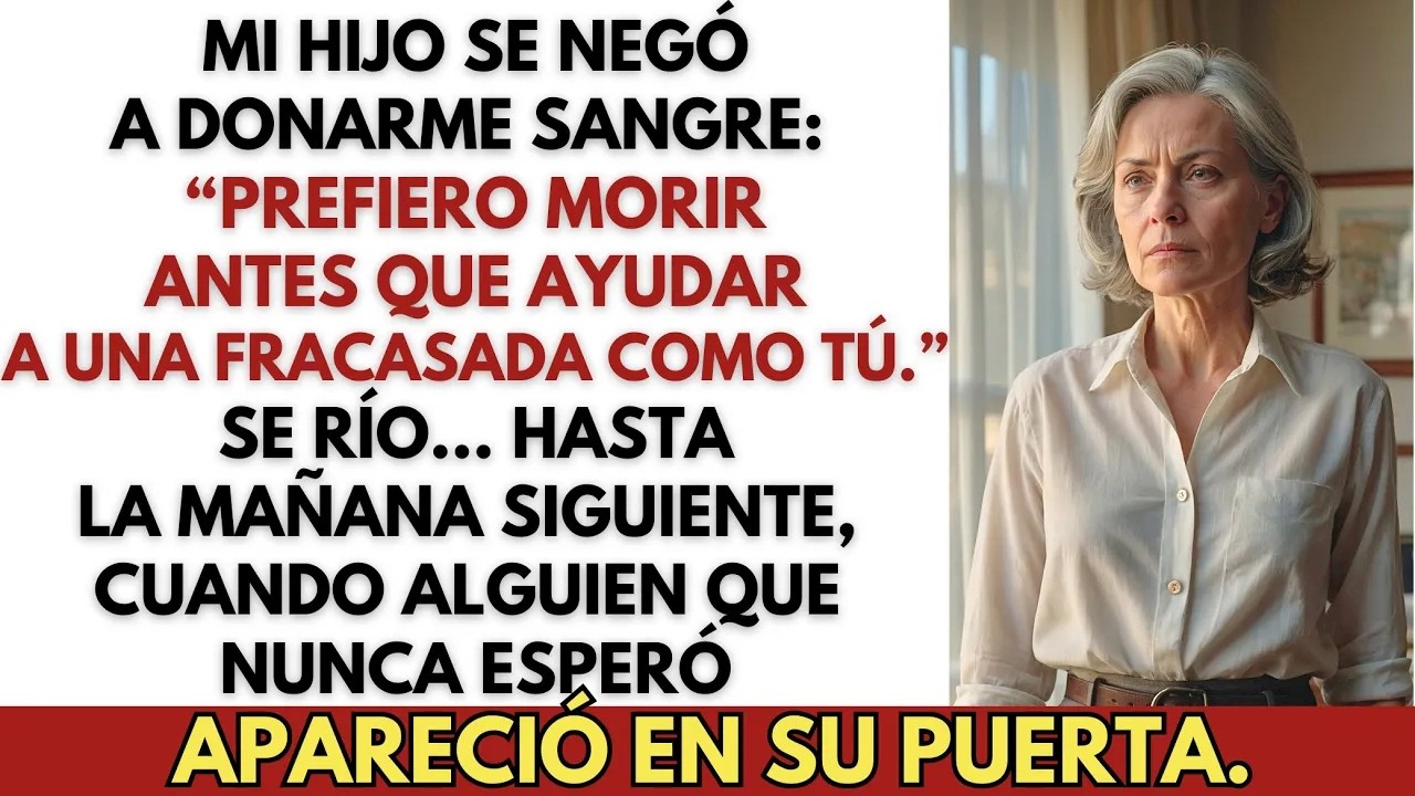 «Prefiero morir antes que ayudarte», dijo mi hijo  Esa noche, actué sin decir una sola pa