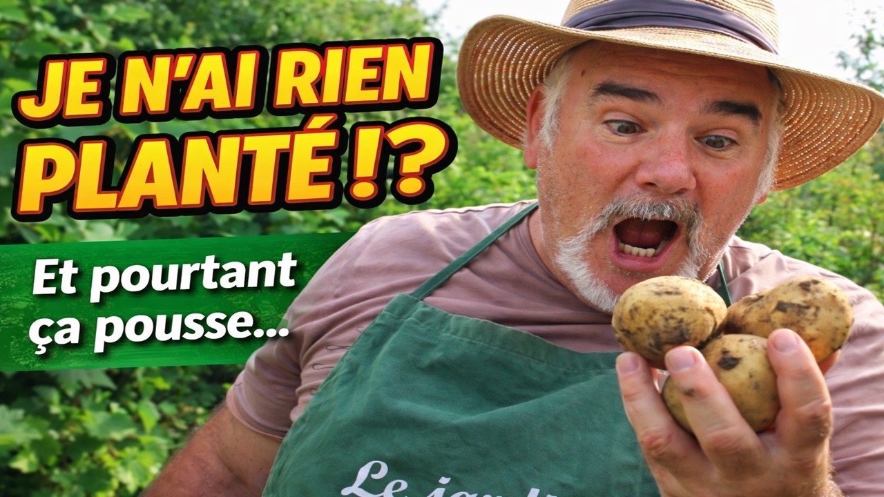 Pourquoi mes pommes de terre oubliées poussent mieux que celles que j’ai plantées ? Le mystère ..