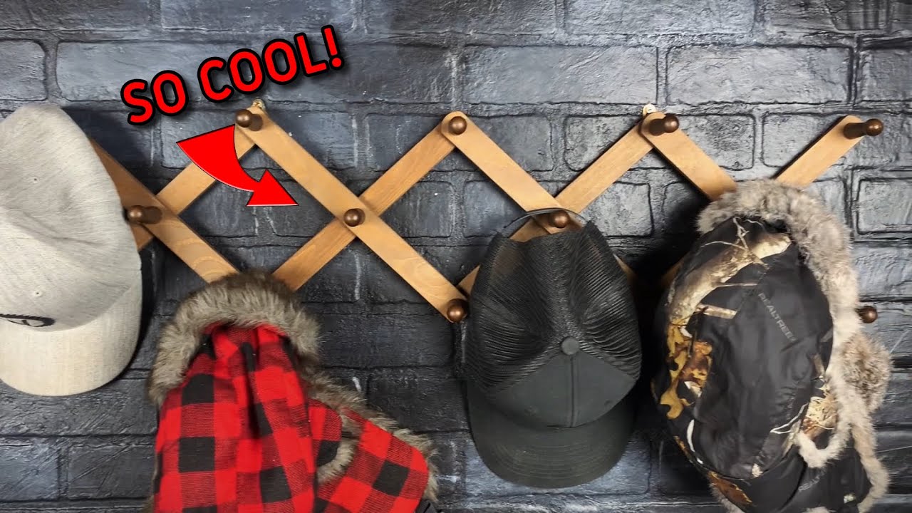 OROPY Wood Accordion Wall Mounted Coat Rack - Review