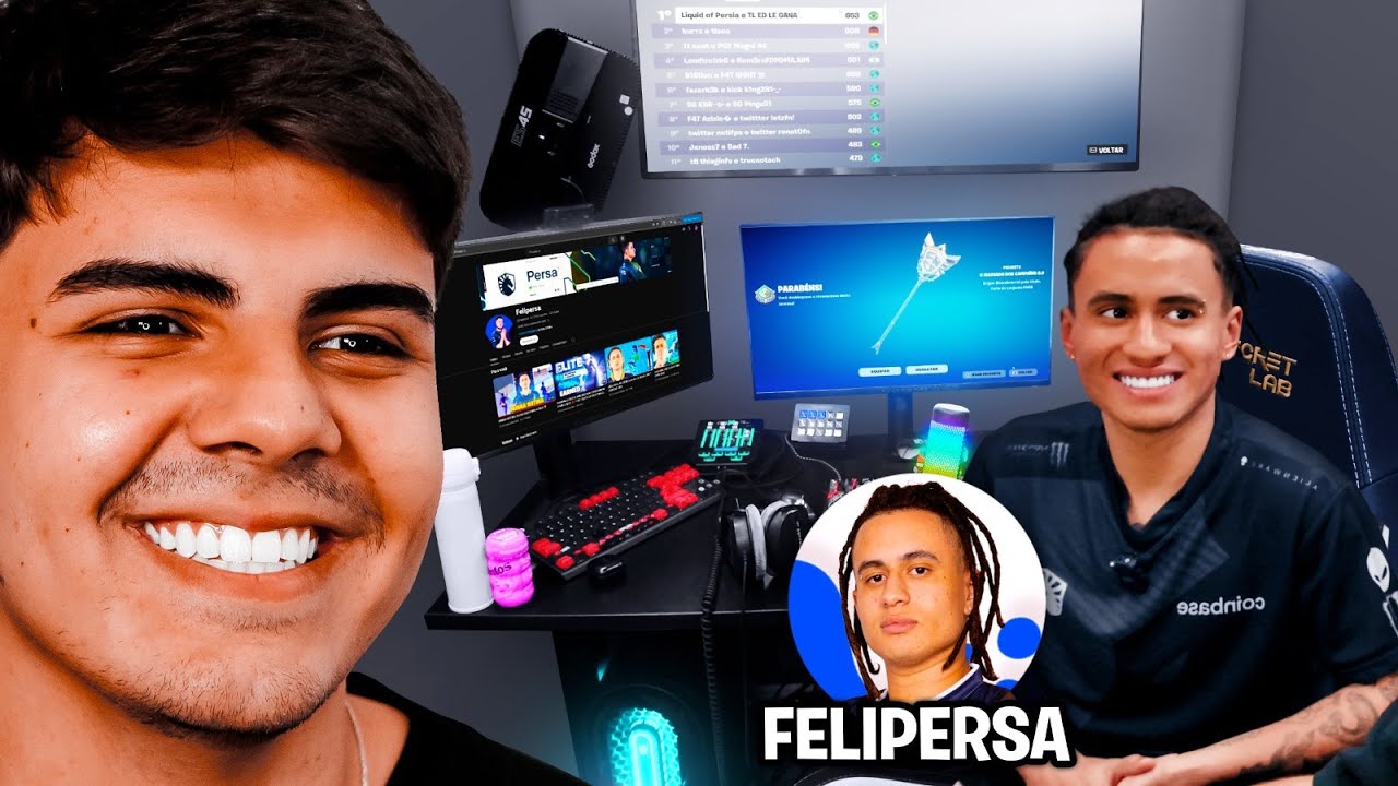COMO JOGA FELIPERSA, CAMPE&Atilde;O DA FNCS... - SETUP DOS PRO Ep. 2