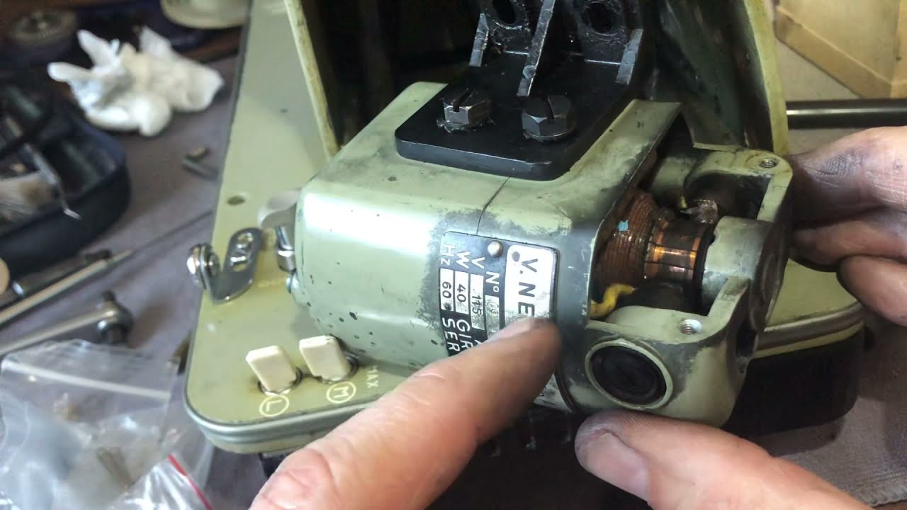 MOTOR SERIES # 21: Motor Brushes Worn? Replacing Sewing Motor Brushes & Cleaning the Commutator!