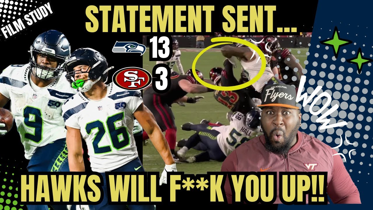 STATEMENT SENT: G'Luck beating the FEROCIOUS Seattle Seahawks in the playoffs! | Study
