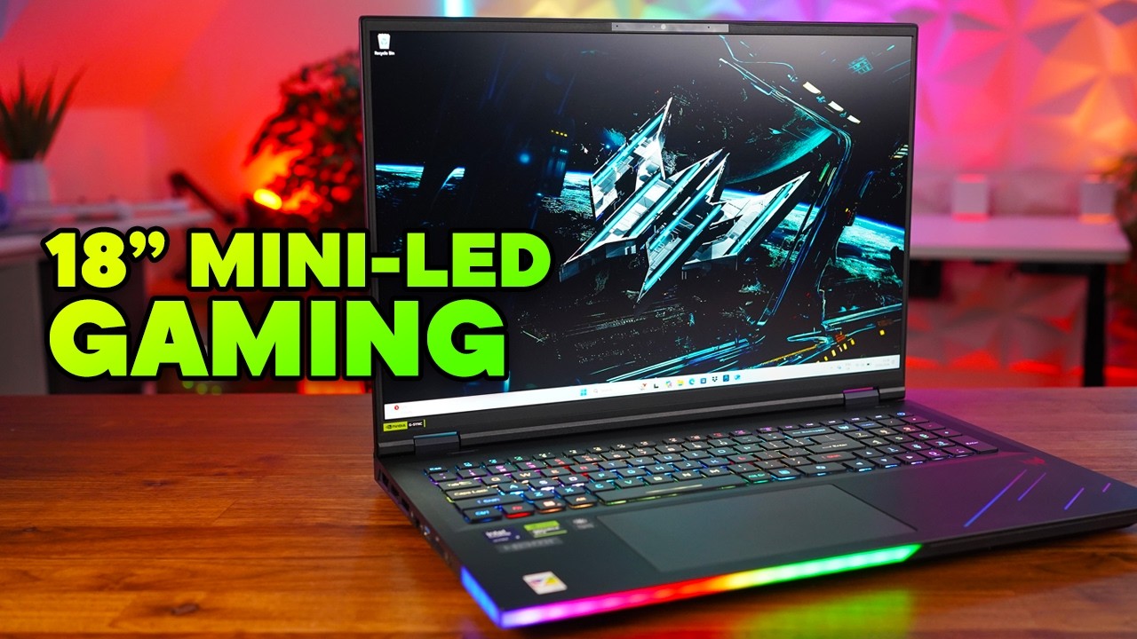 Acer Predator Helios 18 AI Pro Review - The 18