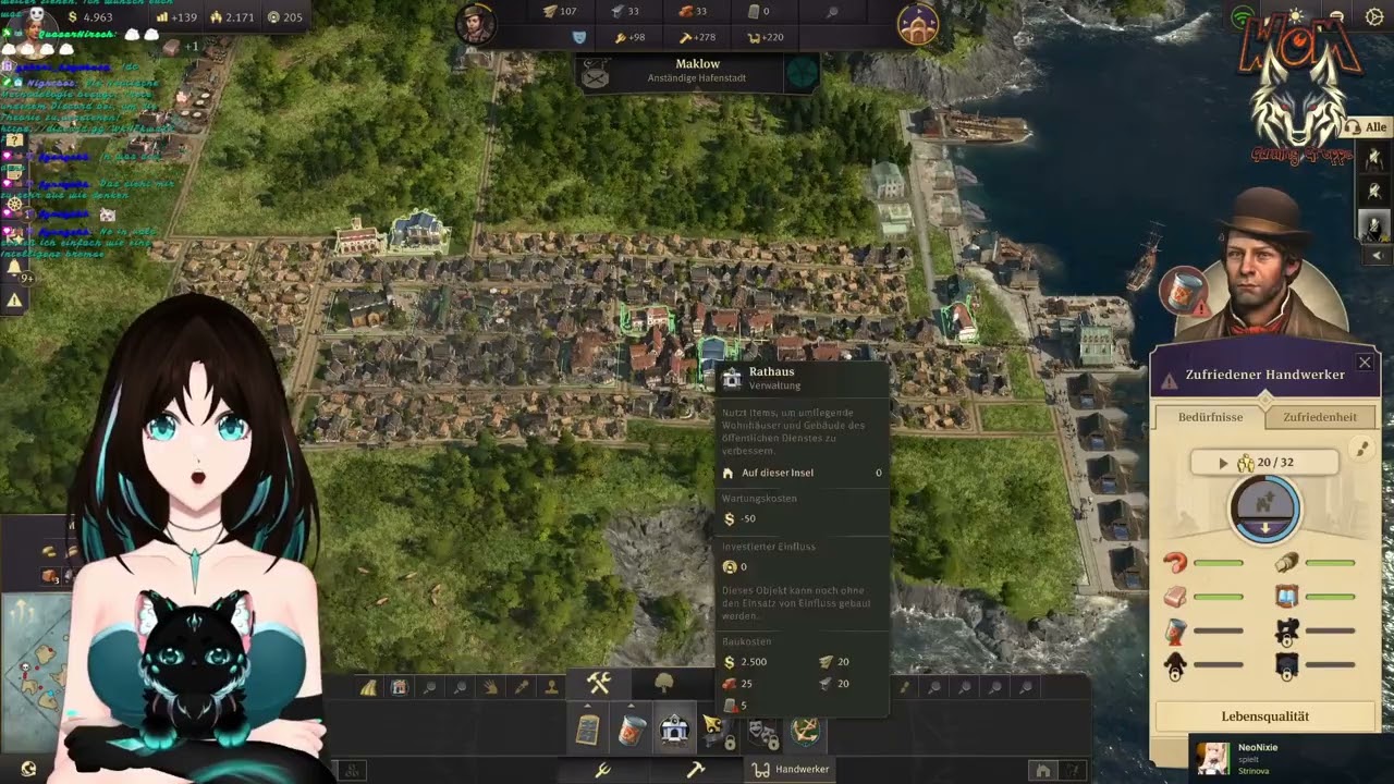 16# [Anno 1800] Elvira und Pain im Stätdebau