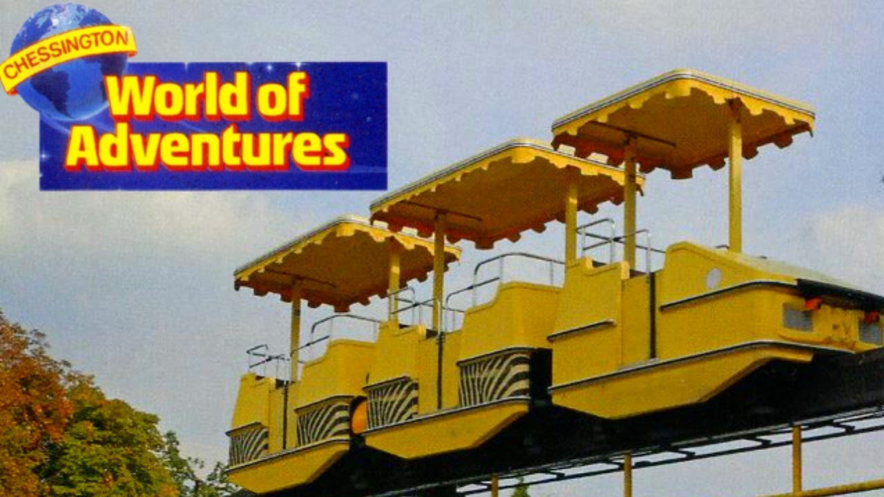 Вспоминая Safari Skyway — поездка на монорельсе в Чессингтоне