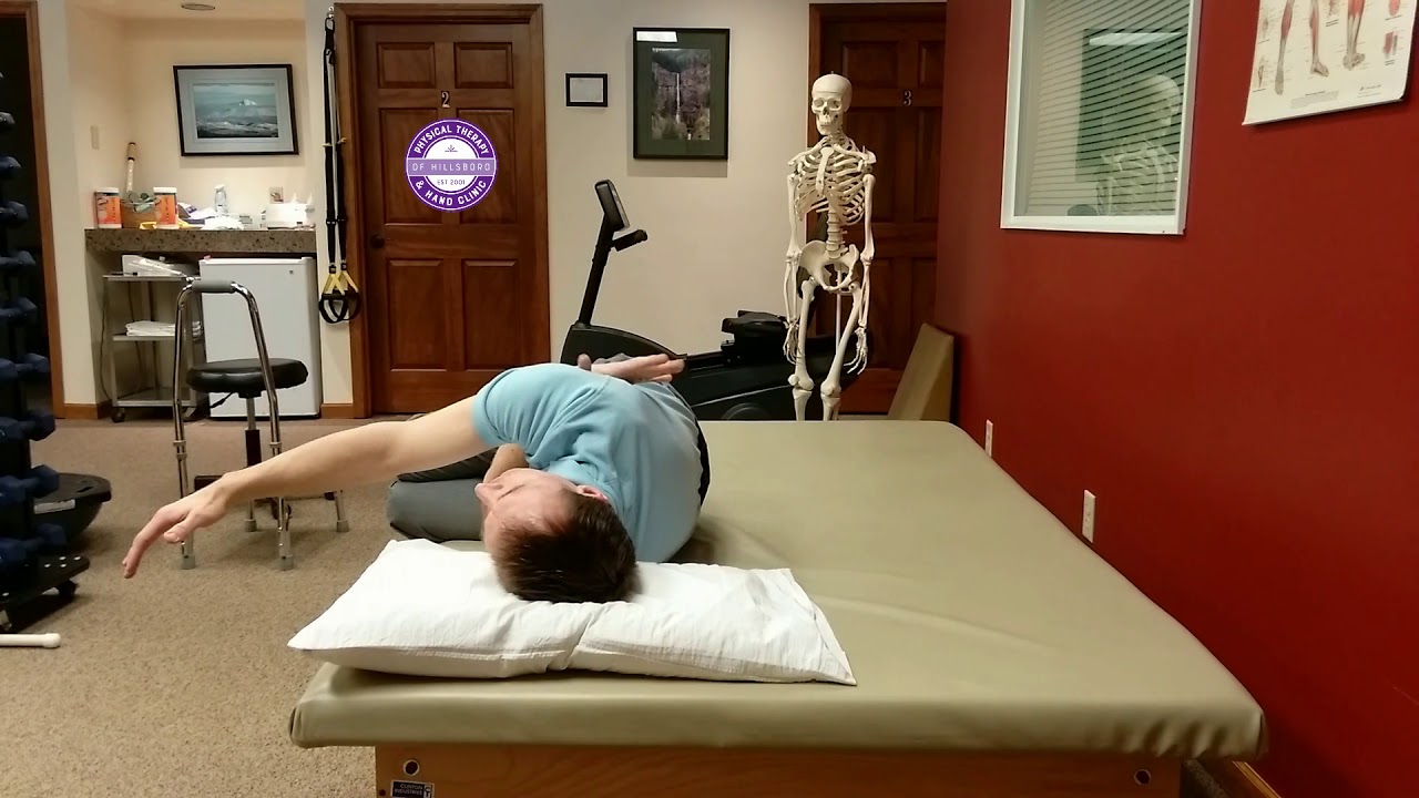 One Exercise to Treat Mid Back, Neck & Shoulder Pain - Thoracic Rotation in Side-Lying