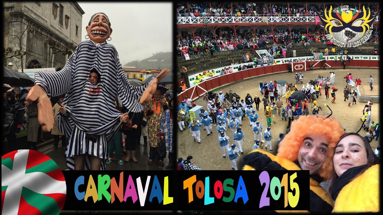 Domingo Carnaval Tolosa, Carrozas y Toros - Tolosako Iñauteriak, Tolosa 2015