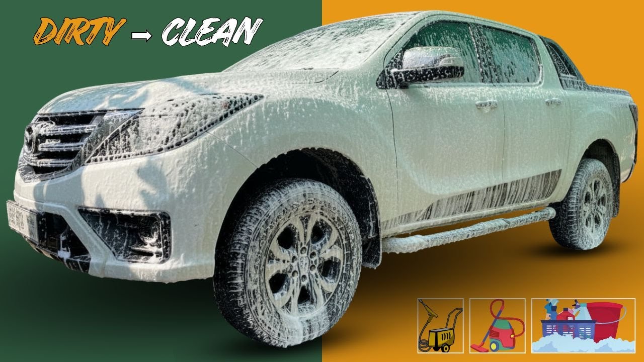 FILTHY Mazda BT-50 Gets an EXTREME Deep Clean 😱 | Pressure Wash ASMR