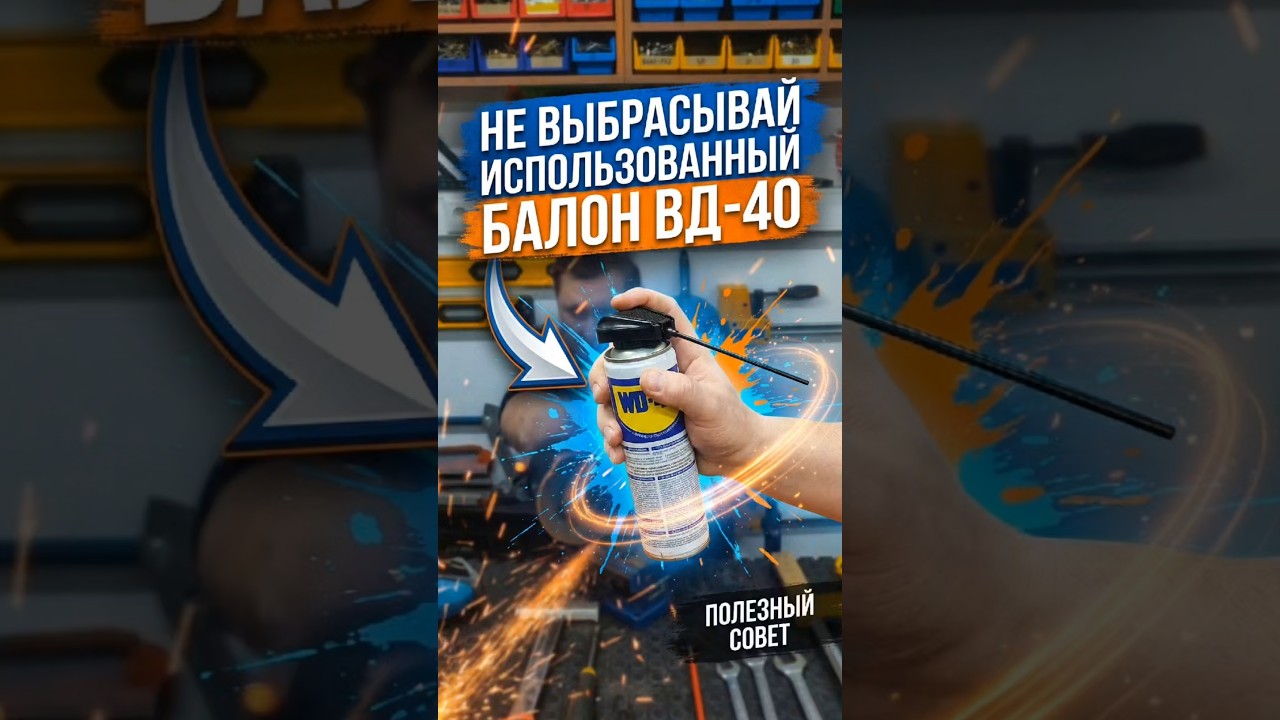 Не выбрасывай пустой балончик ВД-40