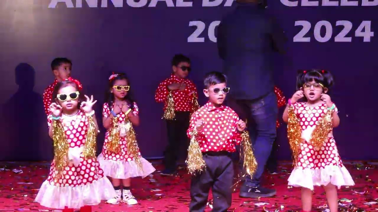 MJ 5 Theme Dance | Nursery Students | Annual Function 2024 | American School Dahod