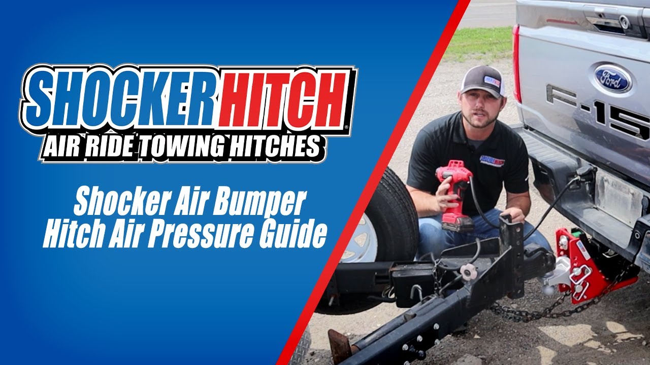Shocker Air Receiver Hitch Air Pressure Guide - Shocker Hitch