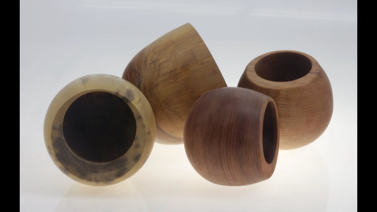Woodturning off center bowl tournage sur bois bol décentré