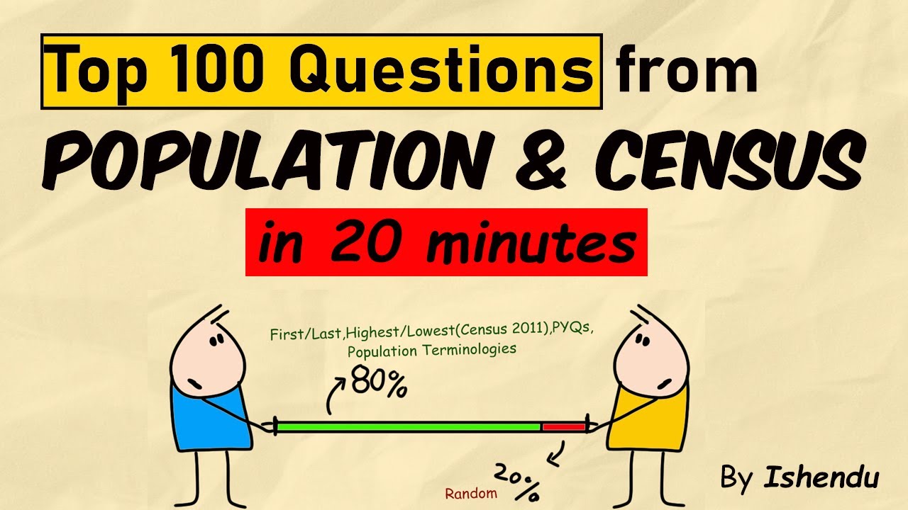 Quick Revision Population and Census 2011 Of India I For all SSC Exams I Simplicrack