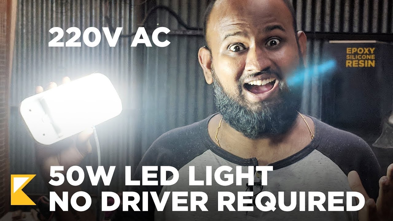 50W No Driver Required LED - 220V AC
