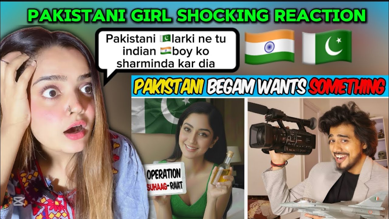 Pakistani Begam Wants something Crazy || India Vs Pakistan || My Wife From Pakistan