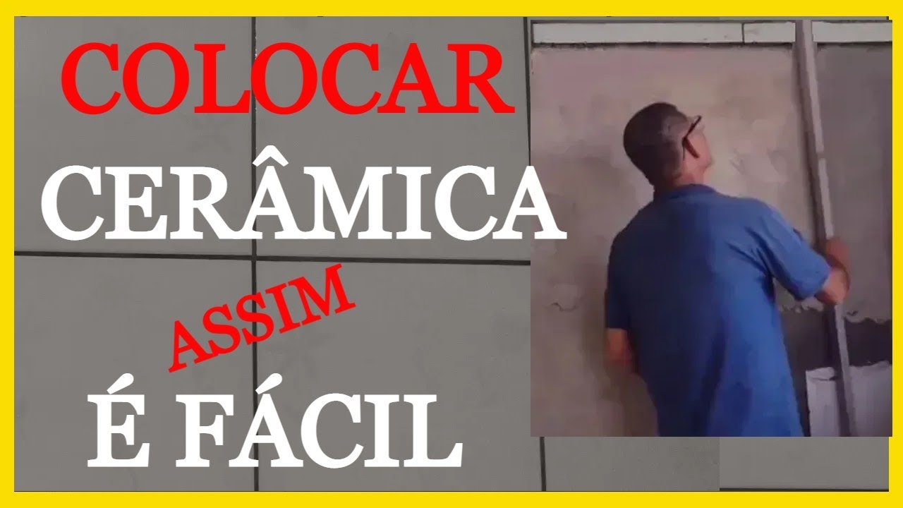Como Colocar Cerâmica em Parede - Sem Deixar Ressaltos