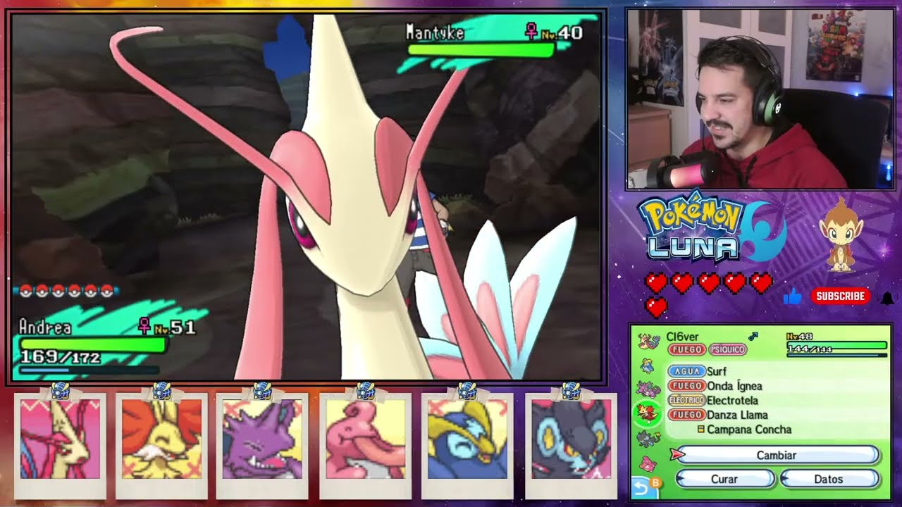 🌑 ¿Sobreviviré a Pokémon Luna Randomlocke? 🌑 Preparamos la LIGA POKEMON !discord