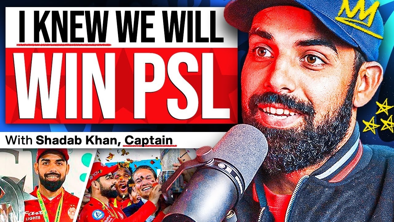 SHADAB KHAN on Journey as Captain, Asia Cup Memes & Islamabad United's Future | Islamabad United Pod
