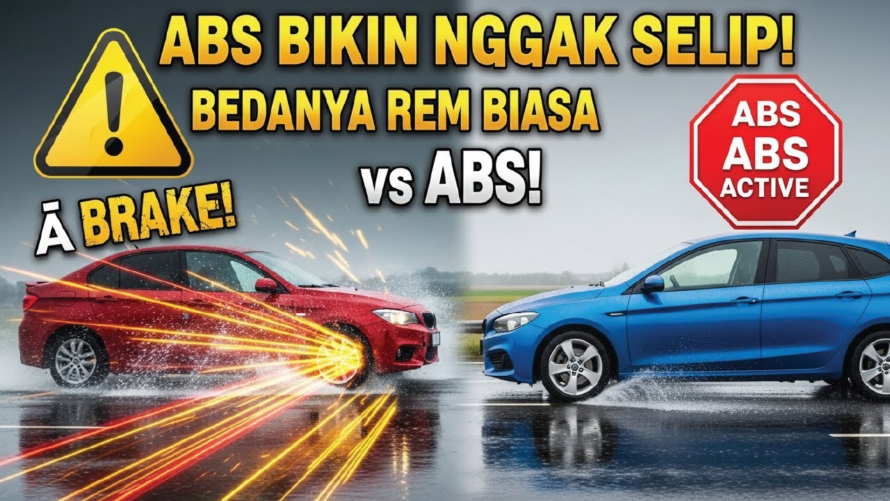 Cara Kerja ABS Mobil — Dijelaskan Paling Jelas & Detail! Bikin Nggak Takut Ngerem Mendadak 🚨