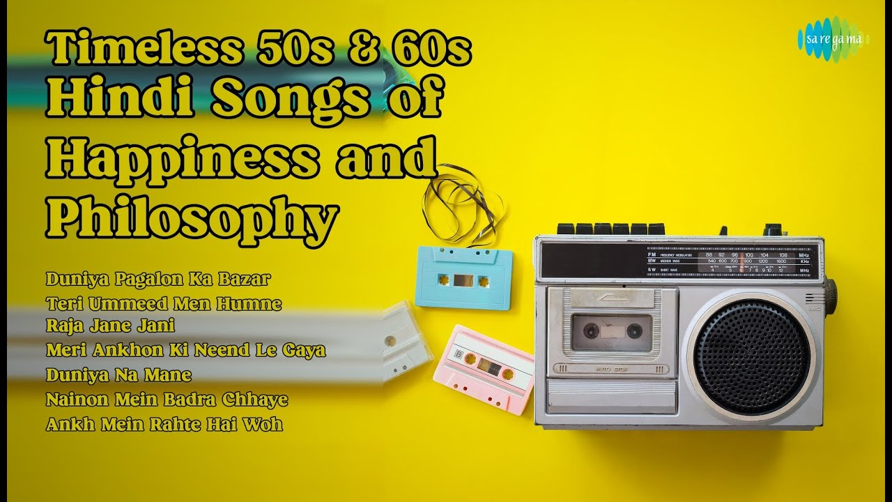 Timeless 50s & 60s Hindi Songs of Happiness and Philosophy  | Mohammed Rafi | Duniya Pagalon ...