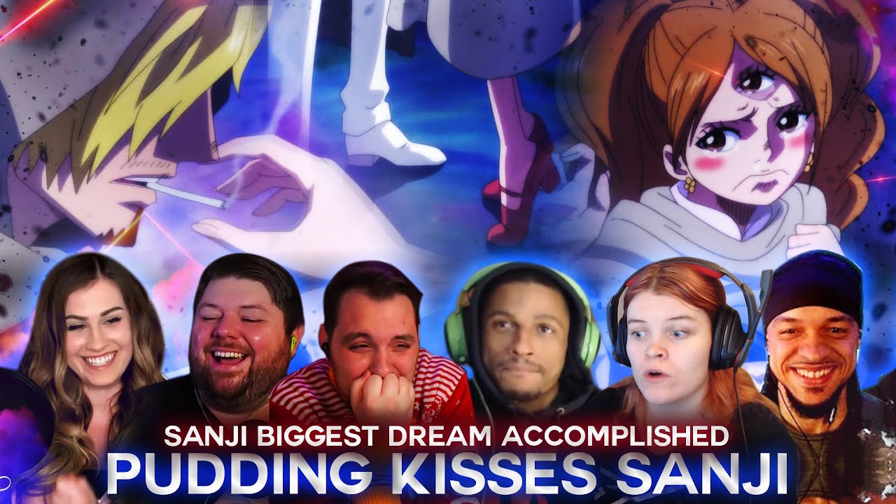 Pudding Kisses Sanji ! Reaction Mashup