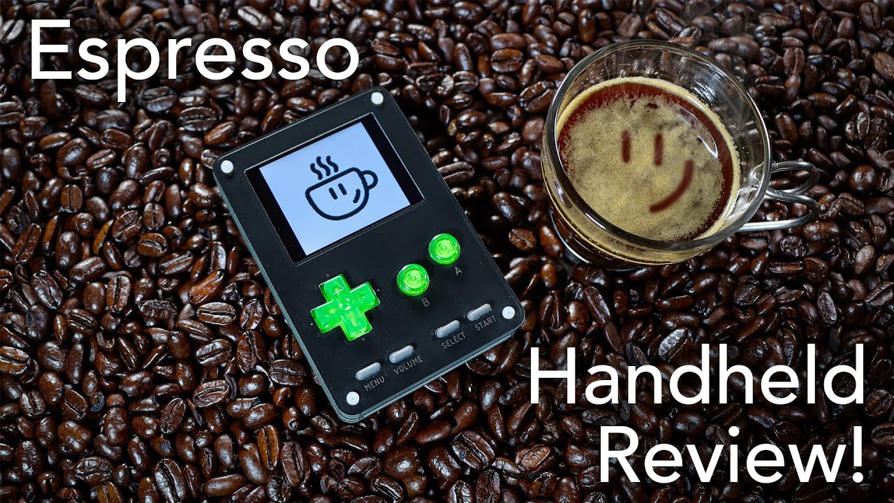 Espresso DIY Gaming Handheld Review and GIVEAWAY!