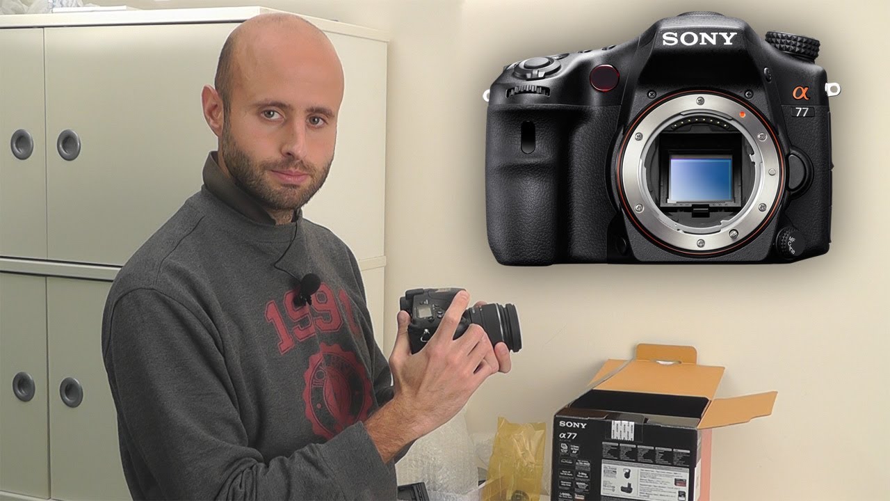 Sony Alpha A77: unboxing in redazione - TVtech