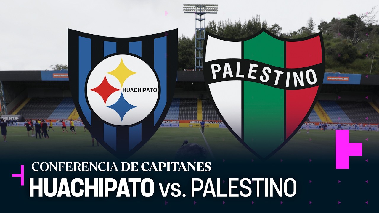 🔴 EN VIVO | Conferencia de capitanes: Huachipato vs. Palestino
