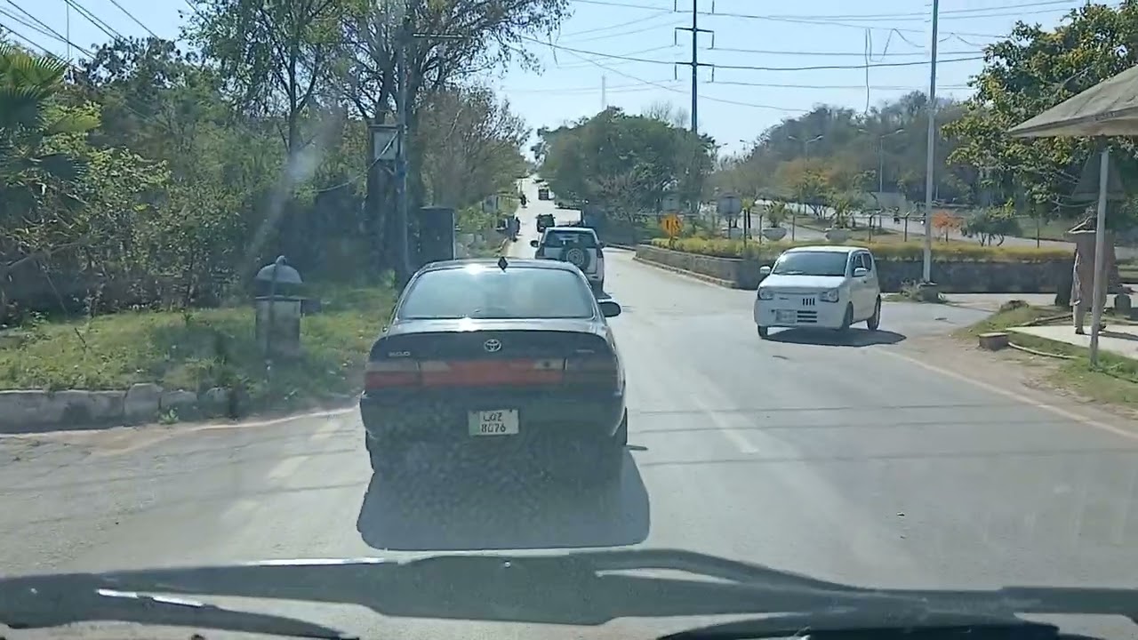 Exit from Diplomatic Enclave, Gate-4, Islamabad, Pakistan