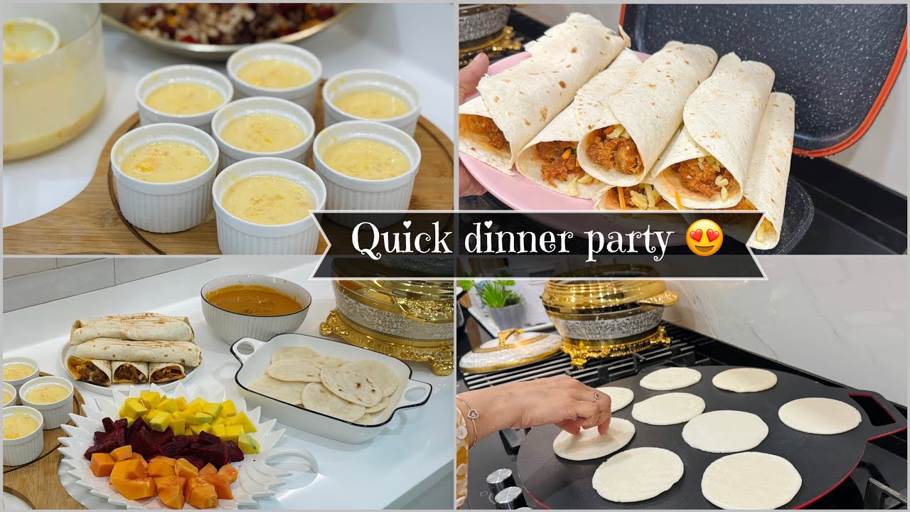 ഇന്നത്തെ dinner സ്പെഷ്യൽ👌 Quick Dinner party|പാർട്ടിയിൽ സ്റ്റാർ ആവാൻ easy വിഭവങ്ങൾ|Party menu ideas