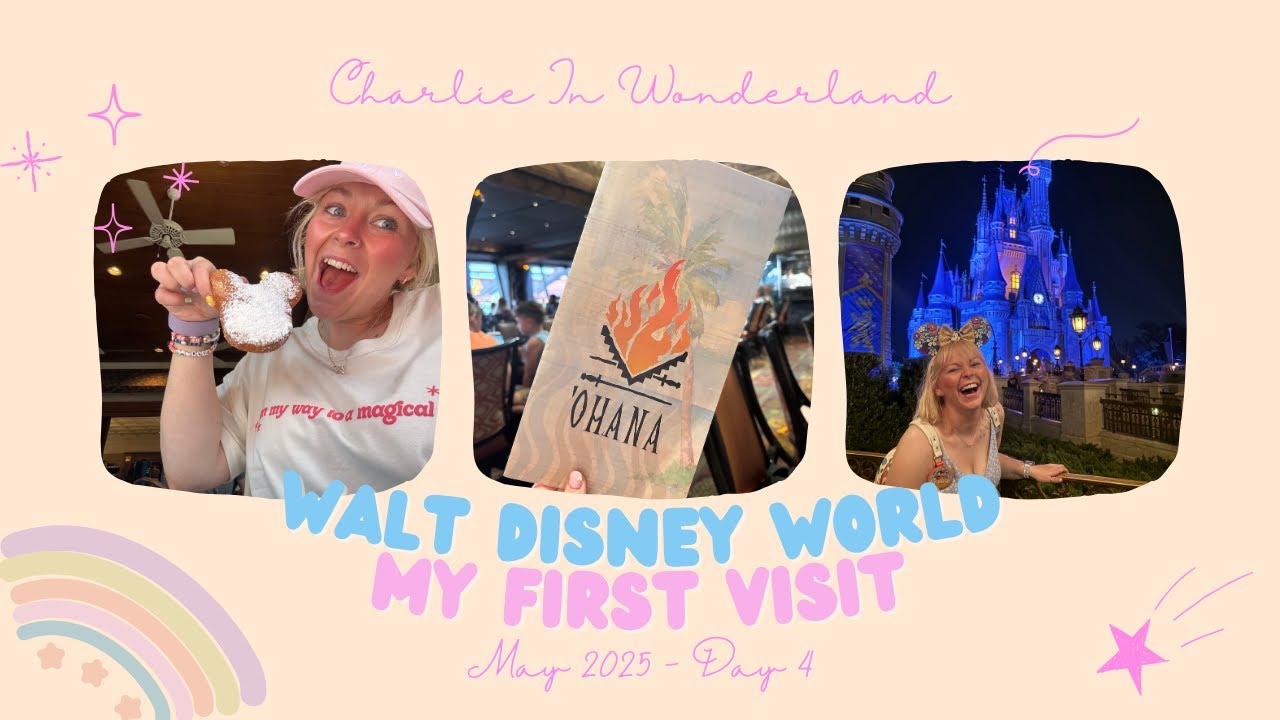 WALT DISNEY WORLD GIRLS TRIP - MAY 2025 - MY FIRST VISIT - MICKEY BEIGNETS, DISNEY SPRINGS & OHANA!!