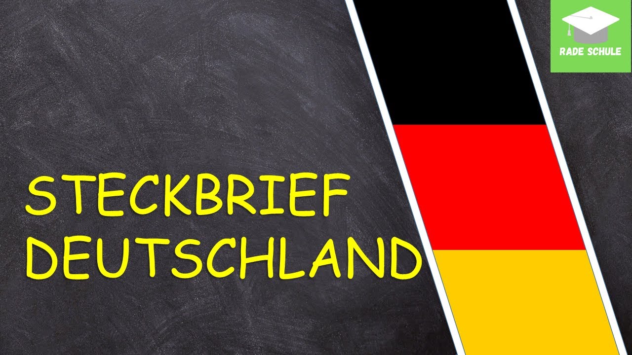 Lernvideo: Steckbrief Deutschland - 4.Klasse - Sachunterricht HSU - Grundschule
