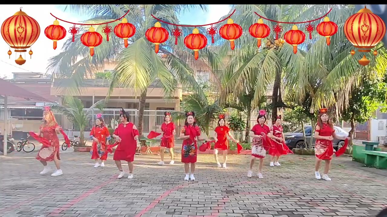 Gong Xi Gong Xi 2025 Line Dance | Beginner | Choreo by Griya Dance(All INA) - January 2025